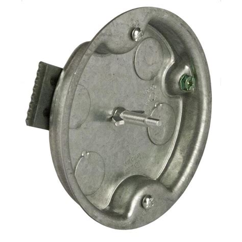 old work electrical box round|shallow pan electrical box.